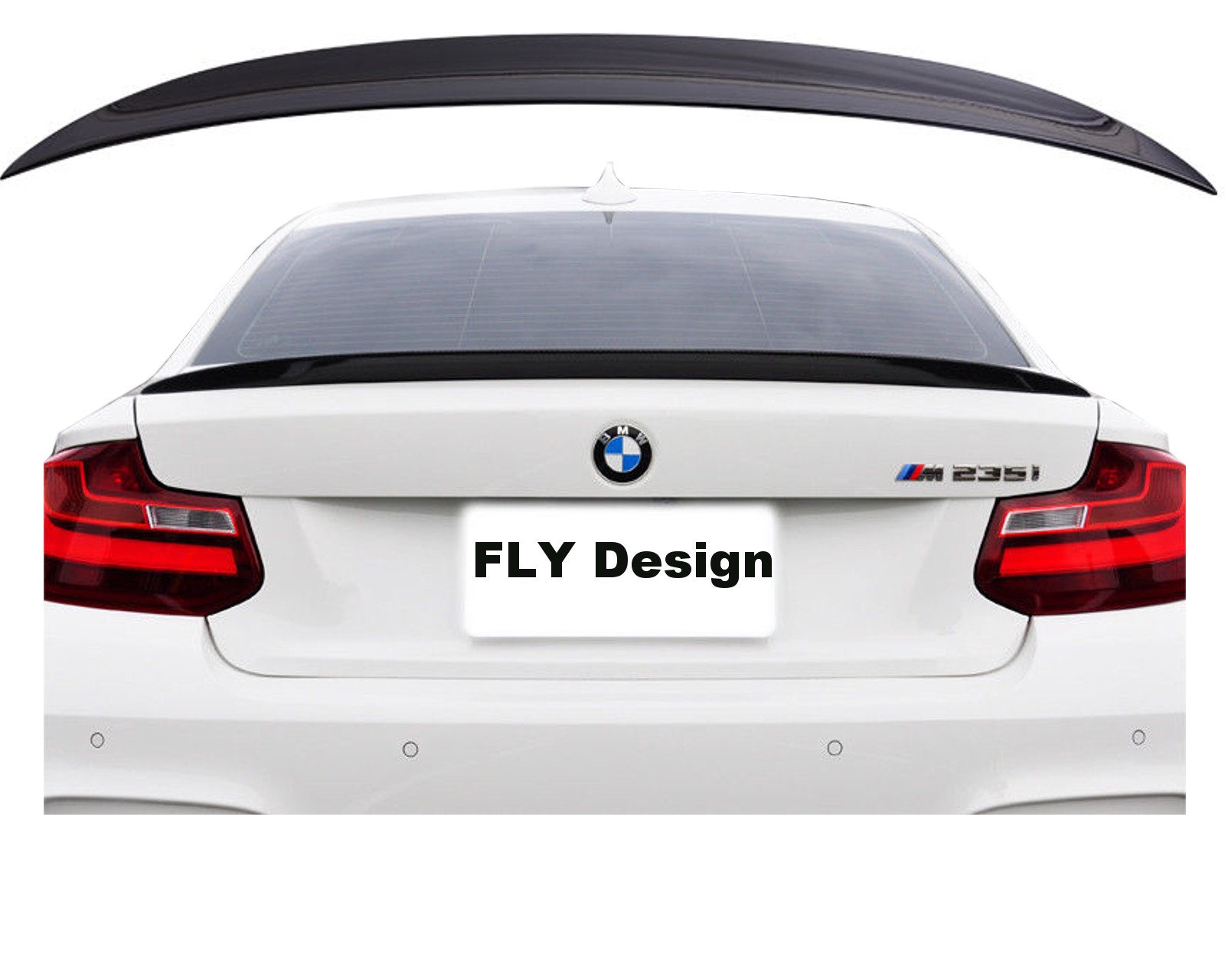 Design ABS Body Kit Rear Trunk Spoiler Lip Spoiler For BMW 2 Series F22