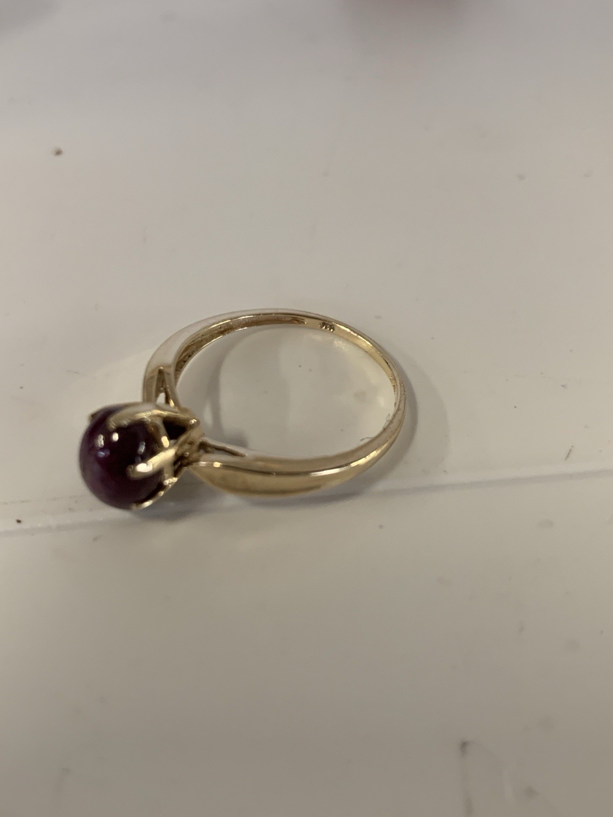 10k star ruby ring - India - READ DESCRIPTION - image 4