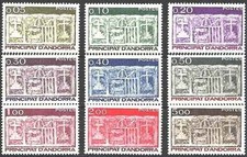 Timbres Andorre 316/324 ** - 87831FX