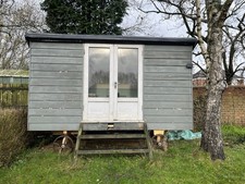 Shepherds Hut For Home Office In Need Of Some Repair..
