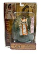 Bible Quest Esther Action Figure Set w Tamborine, Necklace & Tiara NEW SEALED
