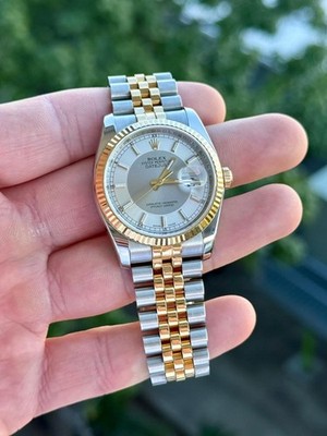 Rolex純正　116233 2005 Rolex Datejust 116233 Tuxedo Dial 36mm w/ Rolex Papers | eBay