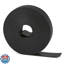 NBTORCH 25 FT x 3/4 inch Hook and Loop Roll, Reusable Fastening C