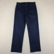 Hudson Jeans Womens 829 Obscurity Blue Straight Leg Dark Wash Denim Nwt New