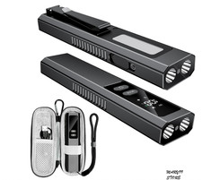 5-in-1 Rechargeable EDC Flat Flashlight 1000LM White/Green/UV w/ Magnet Clip