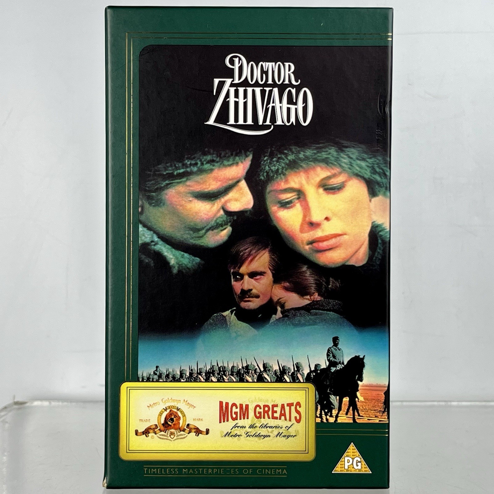 New DOCTOR ZHIVAGO VHS TAPE Video Cassette 1965 Julie Christie MGM Sealed