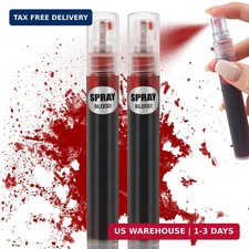 Fake Blood Splatter Spray Makeup, Halloween Vampire Drip Effect Blood