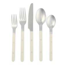 Sur La Table Kitchen Essentials 20 Piece Flatware Silverware Set - Stainless ...