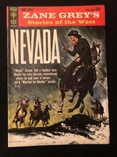ZANE GREY  S STORIES OF THE WEST NEVADA 1959 DELL IK