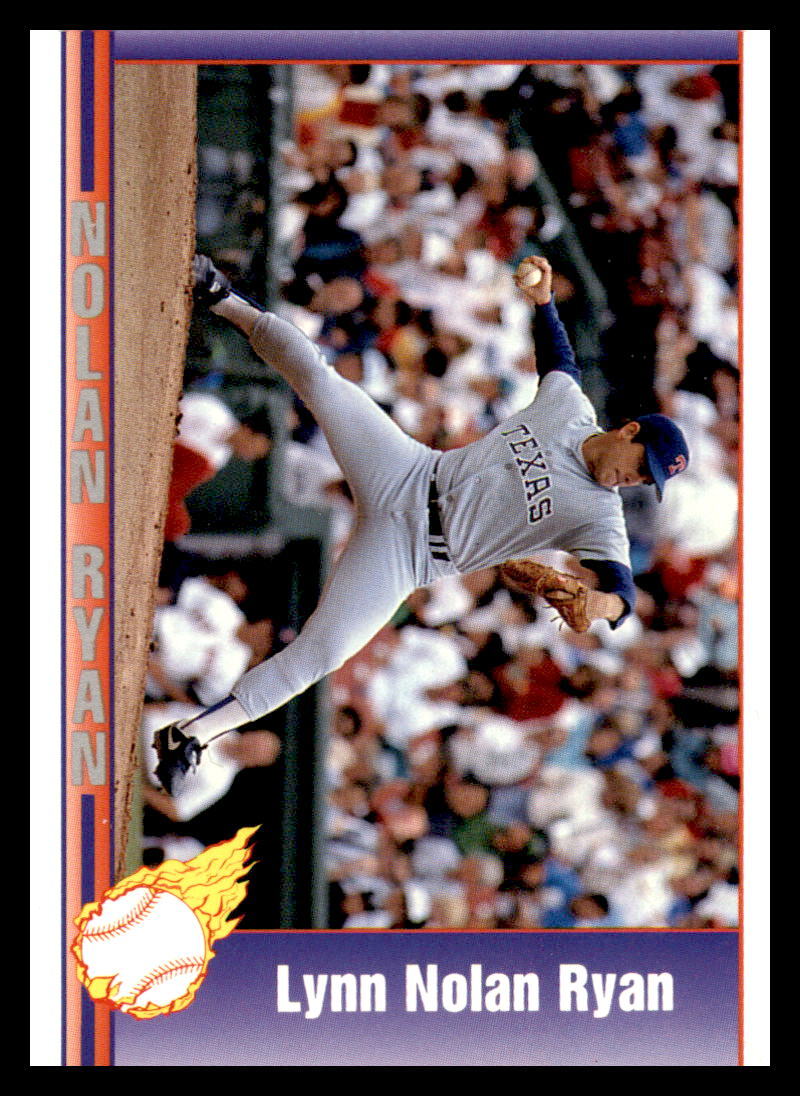 1991 Pacific Nolan Ryan Texas Express I #110 Lynn Nolan Ryan Texas Rangers