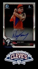 2018 BOWMAN CHROME AUTO NICK FANTI PHILADELPHIA PHILLIES