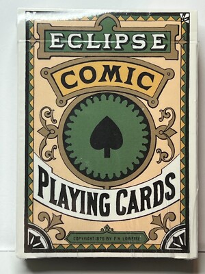 Eclipse Comic Prototype (Green) - Playing Cards -