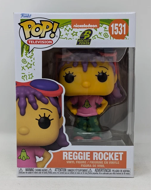 Reggie Rocket #1531 FUNKO POP! Nickelodeon Rewind New w/protector