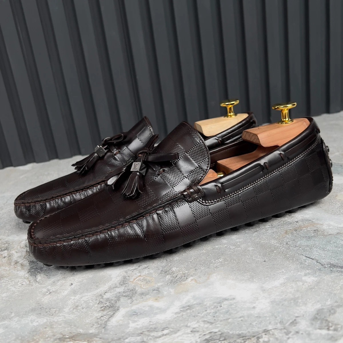 Louis Vuitton Moccasin Brown Casual Shoes for Men for sale - eBay