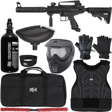 Tippmann Cronus Tactical Edition (Black) w/ Protector Package (Small / Medium)