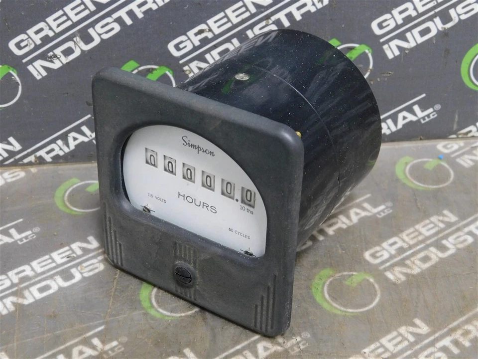 NEW Simpson 03590 57ET Time Indicator 120VAC 60Hz 3.5" - Image 2 of 4