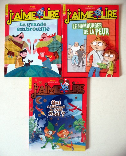 Lot J'aime Lire Année 2014 Complète - 12 Livres Enfants - Avec Facture