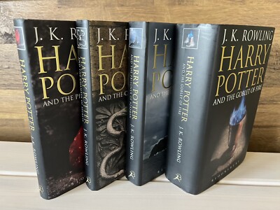 Harry Potter And The Philosopher s Stone Adult Edition 1-4 1st Print