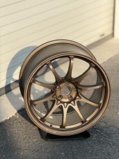 Set Of 4 Volk Racing Ce28n-plus 18x9.5 45 5x114.3 Blast Bronze Wheels
