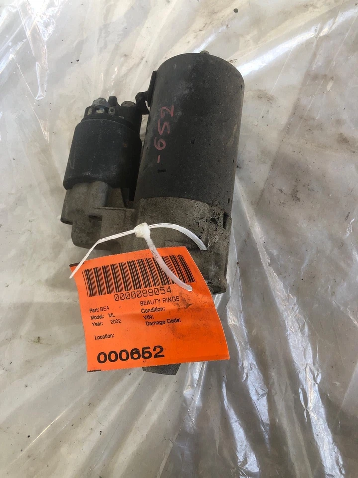 Mercedes Benz ML320 1998-2005 utilitario motor de arranque de 6 cilindros de 3,2 L OEM Foto 2 de 4