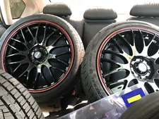 Brand new tires and wheels