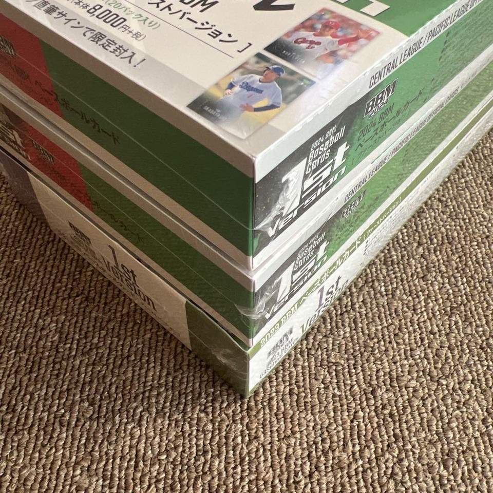 Bbm Baseball Card 2023 2024 1St Version Box eBay