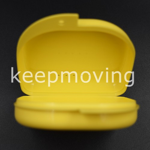 Dental Orthodontic Retainer Denture Storage Box Case Mouthguard Container Colors - Picture 32 of 38