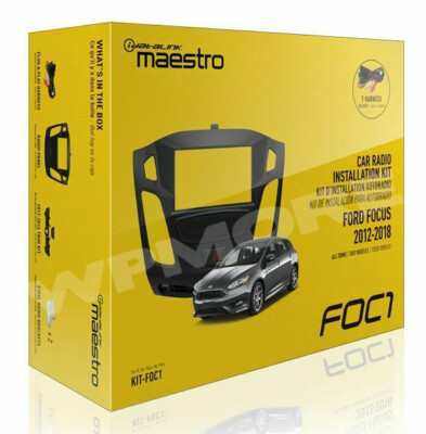 iDatalink Maestro Dash KIT KIT-FOC1 for Ford Focus 2012-2018 with All Trims
