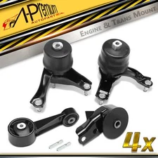 A-Premium 4x Auto Engine Motor & Transmission Mount for Toyota Highlander 08-13