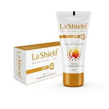 Glenmark La Shield Sunscreen Gel SPF 40 | 50gm | UVA/UVB | Oil Free| PA+++
