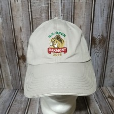 US Open Oakmont 2016 Strap Back Dad Style Hat Golf Cap Beige Embroidered USGA