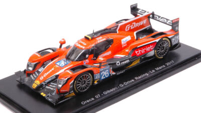 Modellauto Maßstab 1:43 Spark Model ORECA 07 GIBSON N.26 DNF LM RUSINOV-T...