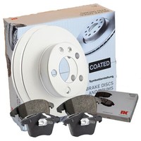 NK CO Bremsscheiben + BeläGe Ford KA I Ø239,5Mm VA Voll 312543 + 312543 + 222515