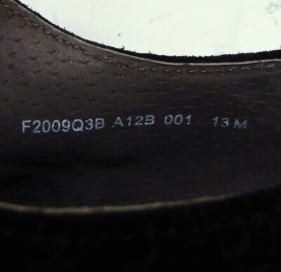 JOHN VARVATOS USA BLACK SUEDE WINGTIP OXFORD SHOES SIZE 13M   C134 JOHN VARVATOS USA BLACK SUEDE WINGTIP OXFORD SHOES SIZE 13M  main image 2