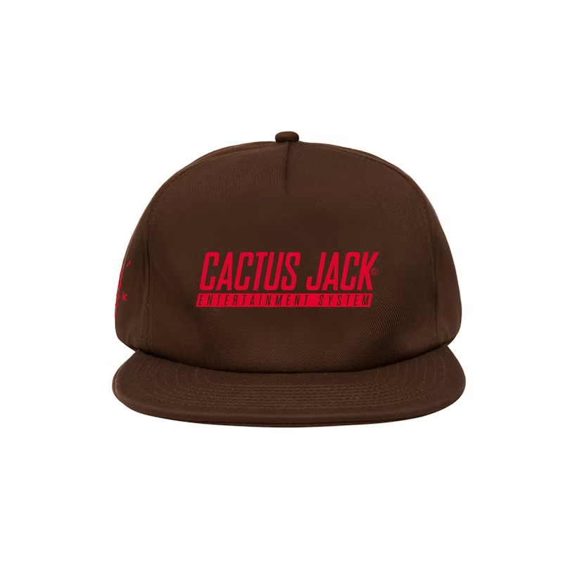 Кепка-бейсболка Travis Scott Cactus Jack Game коричневая CJFN-HF34 одного размера 14390₽