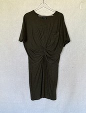 Express T Shirt Dress Olive Green Large