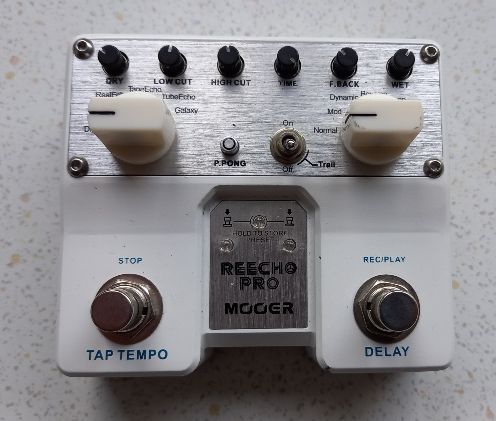 Mooer Audio Reecho Pro Digital Delay Guitar Effects Pedal / Stomp Box