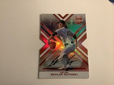 2016 Elite Extra Edition Auto Status Red Die Cut #41 Skylar Szynski/75 d