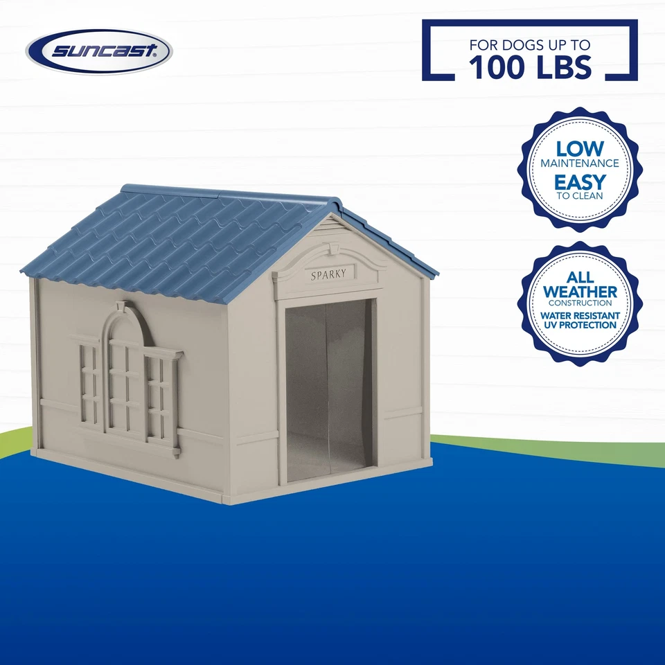 Perrera para mascotas perros XXL XL extra grande perros exterior refugio grande cabina refugio Foto 3 de 4