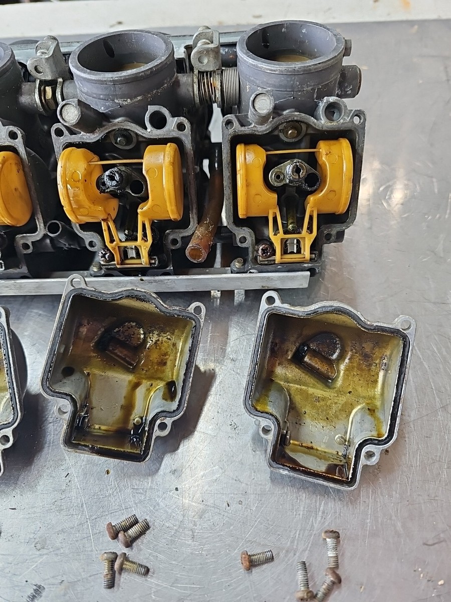かりょ 1991 91 KAWASAKI ZX 750 ZX7 CARBURETOR CARB ASSEMBLY V693 | eBay