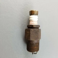 Vintage Original 1930s Champion 31 Spark Plug Brass Top Take Apart Petroliana 