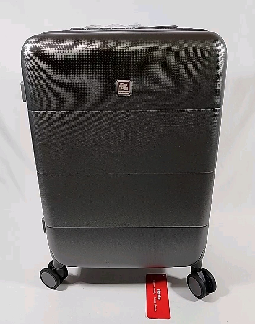 Hanke Carry On Luggage Spinner 20 in Graphite H9873 FREE SHIP-image