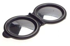 Lens cap Rolleiflex metal chrome folding flip up bayonet mount TLR camera Tessar