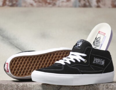 VANS Half Cab men's sneakers VN0A5FCDY281 black suede | eBay