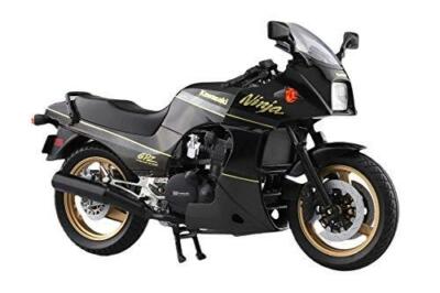 AOSHIMA 1:12 Diecast Model Kawasaki Ninja GPZ900R black from Japan