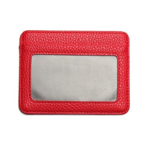 Delgado Minimalista Bolsillo Frontal Billetera Portatarjetas para Hombres Mujeres Bolso de Mano Regalo - Imagen 24 de 29