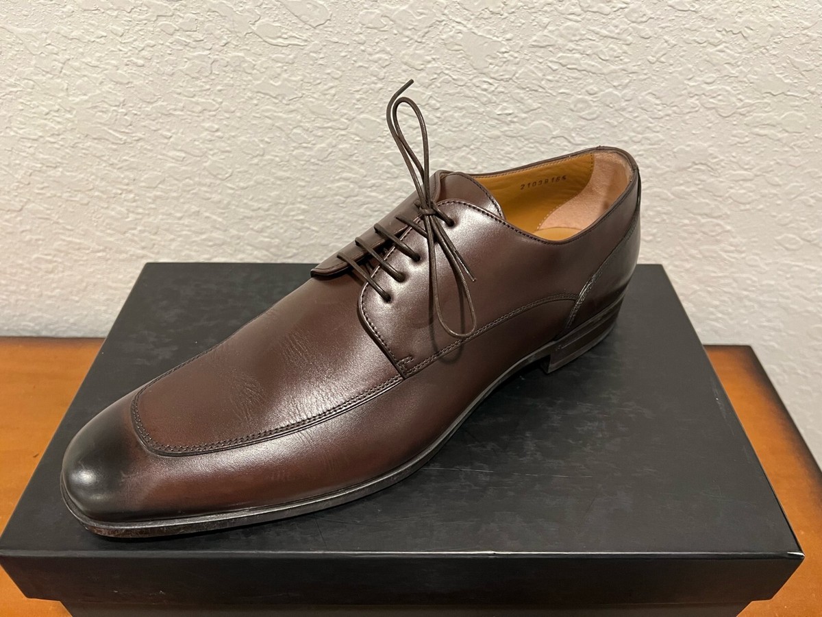 Hugo Boss Rubber-Trimmed Derby Shoes HUGO - Leather Derby shoes with rubber outsole - Black main image 4