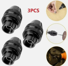 3X Quick Change Keyless Chucks Adapter for Dremel Model 3000 4000 7700 8200