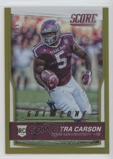 2016 Score Rookies Jumbo Gold Zone 54/99 Tra Carson #352 0o9