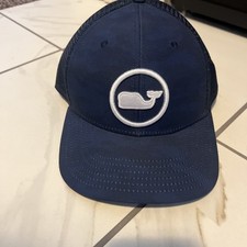 Vineyard Vines Boys Blue Whale Trucker Hat